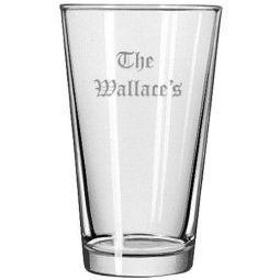 Name Pint Glass